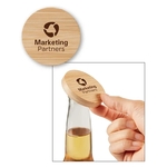Bamboo Bottle Opener With Magnet