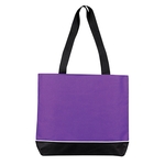 Zippered Shoulder Tote