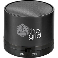 Cylindrical shaped Bluetooth speaker with built-in microphone and Micro USB...