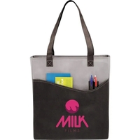 3" x 17" x 15" non-woven tote bag with 26" handles... from ASI 66887 PCNA /...