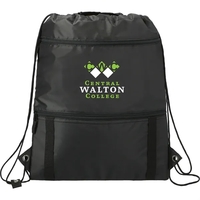 0.25" x 19.25" x 15.5" backpack with a drawstring closure... from ASI 66887...