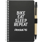 FSC® Mix 4" x 6" Pocket Spiral Notebook with Pen