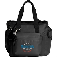 Daybreak recycled 16 can cooler with zippered main compartment and...