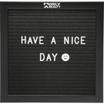 Felt Board with Letters