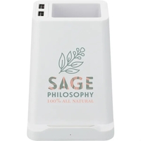 Wireless charging pen holder with dual outputs.... from ASI 66887 PCNA / Bullet