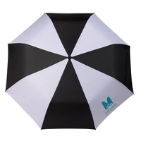 42" Recycled Folding Auto Open Umbrella