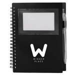 FSC® Recycled 5" x 7" Star Spiral Notebook with Pe