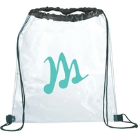 Rally Clear Drawstring Bag