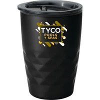 12 oz. stainless steel tumbler with double wall construction and a... from...