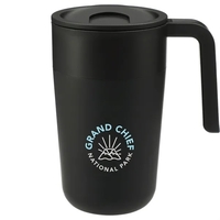 16 oz, stainless steel mug with recycled PP liner, lid and... from ASI 66887...