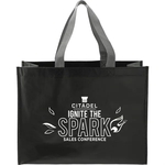 RPET Laminated Matte Shopper Tote
