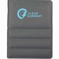 Puffer Zippered Padfolio with FSC© Recycled Paper
