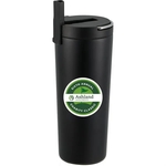 Thor Copper Insulated Tumbler 24oz Flip Straw Lid