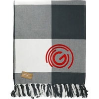 60" x 70" organic cotton throw blanket.... from ASI 66887 PCNA / Leeds