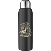 28 oz. single-wall stainless steel water bottle with screw-on lid.... from...
