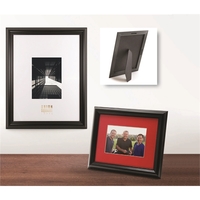 11" x 14" Polystyrene wood-like Framed Mat Board for 8.5" x... from ASI 95280...