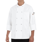 Chef Designs Ten Pearl Button Chef Coat