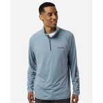 HUK Men's Airweight Heather Quarter-Zip Pullover