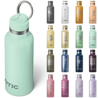 RTIC 16oz Stainless Steel Ceramic-Lined Journey Water Bottle
