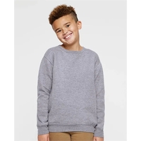 LAT Youth Elevated Fleece Crewneck Sweatshirt... from ASI 84358 S&S Activewear