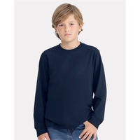 Next Level Youth Cotton Long Sleeve T-Shirt... from ASI 84358 S&S Activewear