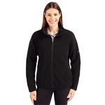 Cutter & Buck Cascade Eco Sherpa Fleece Womens Full Zip J...