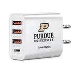 4-Port 30W A&C Wall Charger