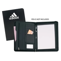 Large Logo Area, Zipper Closure, Multiple Pockets, Notepad Included,...