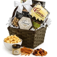 Gourmet Delight Snack Basket