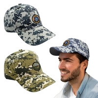EMBLEM CAMO HAT
