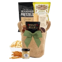 Gourmet Snack Jute Basket