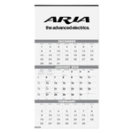 Three Months Calendar
