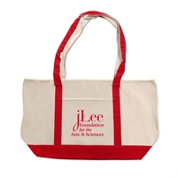 The Canvas Traveler Tote Bag with a generous 6.5" gusset.... from ASI 89955...