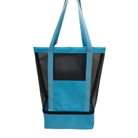 Nylon Mesh Travel bag features a bottom double zip insulated cooler... from...