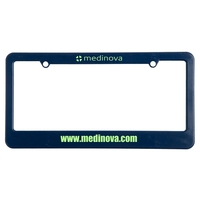 License plate frame. 2 holes with straight bottom.... from ASI 52840 Evans...