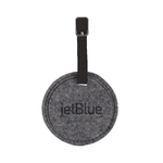 JUNIPER Round Felt Luggage Tag