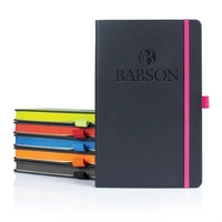 Journal with 224 pages of lined ivory pages, pen loop, elastic... from ASI...