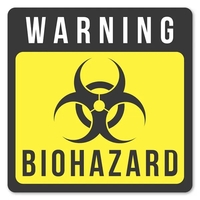 3" x 3" square shaped label with permanent adhesive backing and... from ASI...