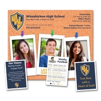 Picture Frame Magnet with 3 Punch Outs