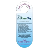 Door Hanger Oval Paper Card