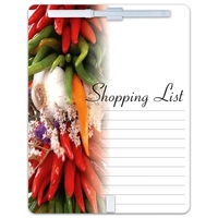 Write-on, wipe-off adhesive memo board with wet erase pen and clip.... from...