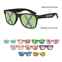 Retro Specs with throwback pinhole lens stickers.... from ASI 61125 Hit...