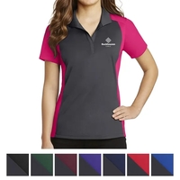 Sport-Tek® Ladies' Colorblock Micropique Sport-Wick® Polo... from ASI 61125...