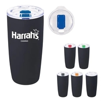 19 oz. matte black tumbler with double wall insulation and acrylic... from...