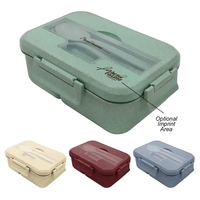 3" x 5.75" x 8.5" harvest Bento Box made from plant... from ASI 61125 Hit...