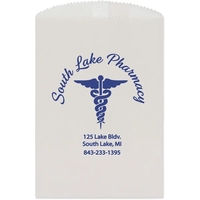 Candy, cookie & gourmet bags are flat paper bags with glassine... from ASI...