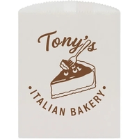 Candy, cookie, and gourmet bags are flat paper bags with glassine... from ASI...