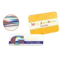 Full Color Clear Acrylic Badges... from ASI 81500 Navitor Inc / Navitor...