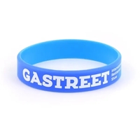 Youth size awareness wristband available in half-band or all around print.......