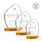 Daltry Award on Alberton Base - Amber